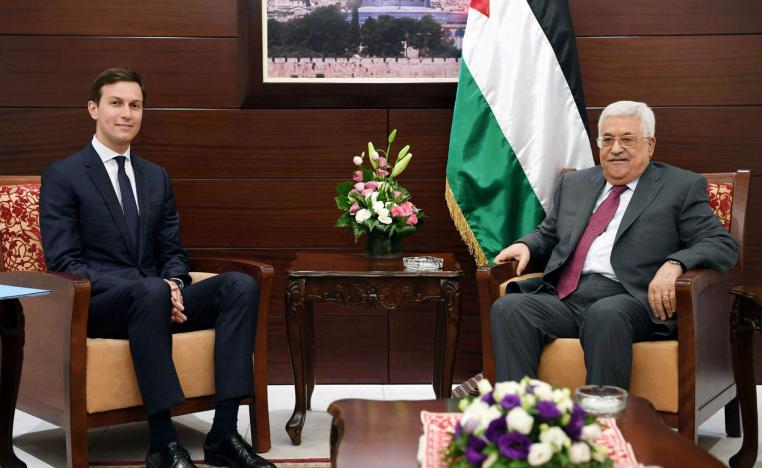 الرئيس الفلسطيني محمود عباس يستقبل مستشار الرئيس الأميركي جاريد كوشنر