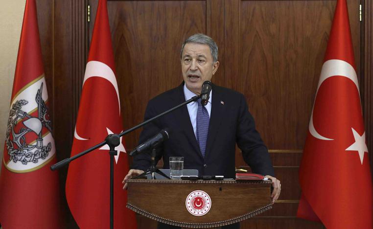 "It should be known that we have taken all kinds of measures to deal with any threat or antagonistic action against Turkey," Akar said