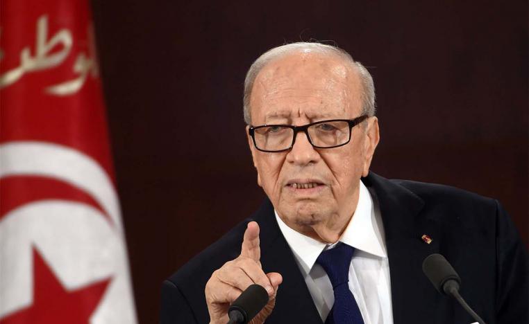 Tunisian President Beji Caid Essebsi 