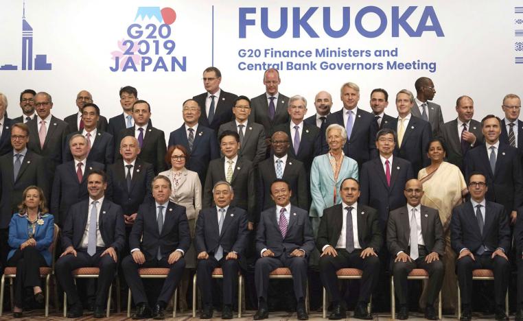 اجتماع وزراء مالية مجموعة العشرين في اليابان