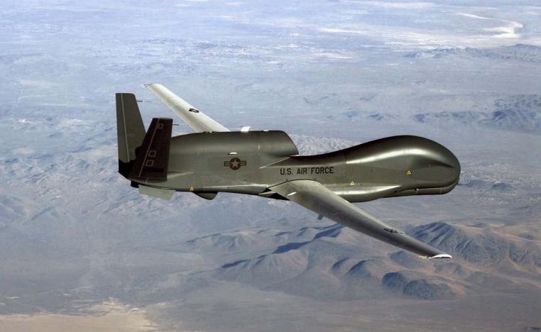 The Global Hawk drone was shot down by Iranian surface-to-air missile
