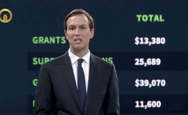 Kushner said President Trump and America have not given up on Palestinians