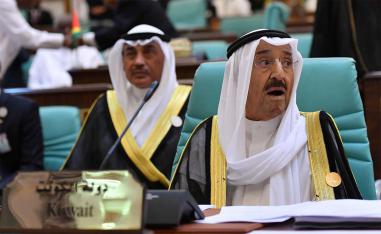 Kuwaiti Emir Sheikh Sabah al-Ahmad al-Jaber al-Sabah 