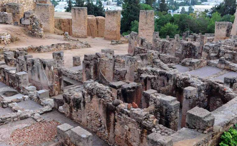 The Carthage Museum in Tunisia