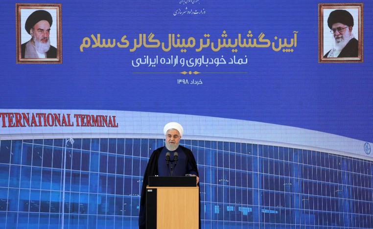 الرئيس الايراني حسن روحاني