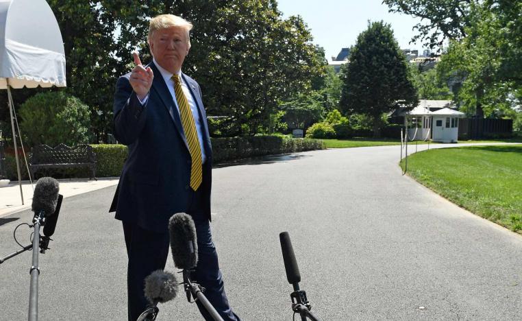 The US president subsequently said he did not want war with Iran, but if it came to pass, there would be "obliteration like you've never seen before"