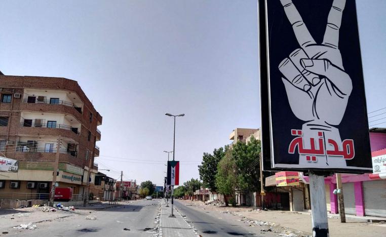 شوارع الخرطوم فارغة بعد فض الاعتصام