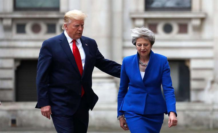 Trump touted a "very, very substantial trade deal" between US and Britain after Brexit