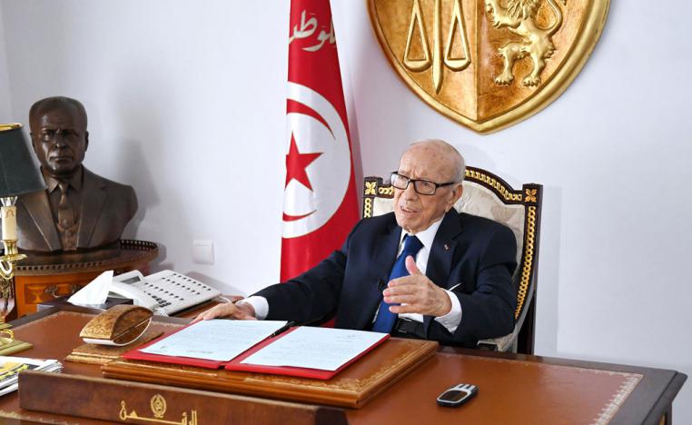 الرئيس التونسي الباجي قائد السبسي