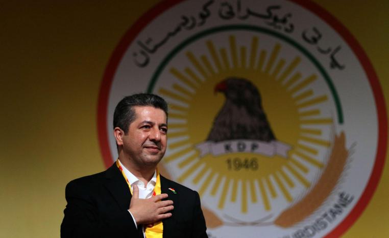 رئيس وزراء كردستان العراق مسرور برزاني