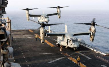 Strong US presence in the Persian Gulf