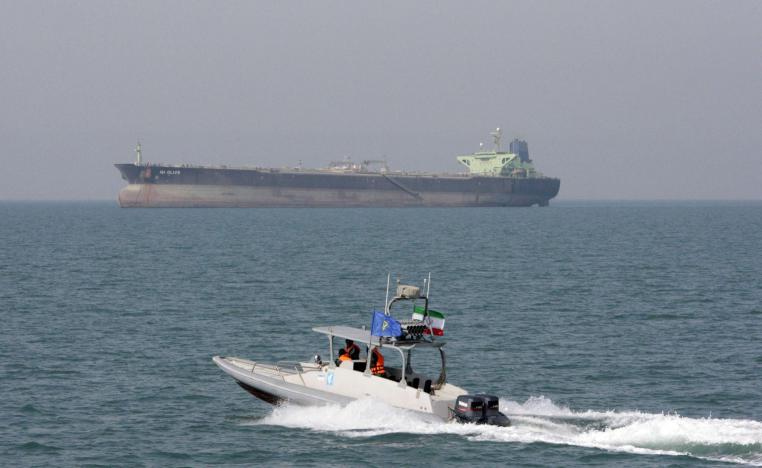 The Guards' statement came after officials said Iran had come to the aid of an ailing tanker on Sunday