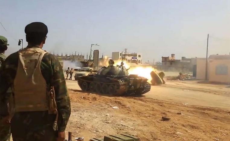 Haftar told his forces to be ruthless and without mercy with those who have taken up arms against them