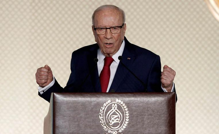 الرئيس التونسي الراحل الباجي قائد السبسي