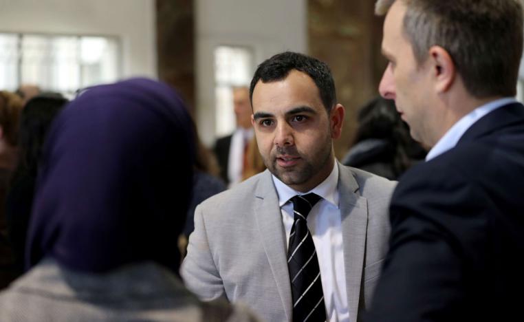 Omar Shakir, Israel and Palestine Director at Human Rights Watch, is seen at his hearing at the district court in Jerusalem