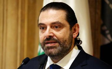 Lebanon's Prime Minister Saad al-Hariri 