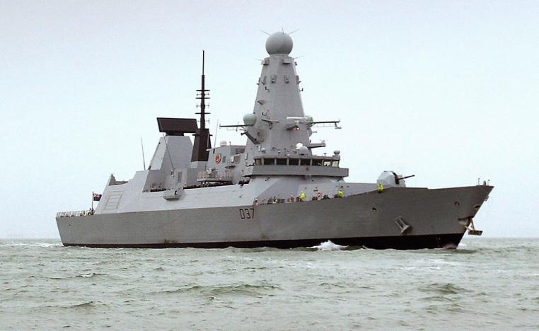 This undated Ministry of Defence handout shows the HMS Duncan, a Type 45 Destroyer, which will relieve HMS Montrose in the region as Iran threatens to disrupt shipping.