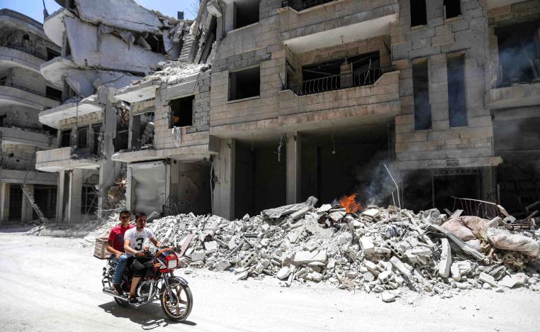 "We have no more generators to operate the hospital. It's the only one for Jisr al-Shughur and neighbouring villages"