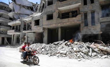 "We have no more generators to operate the hospital. It's the only one for Jisr al-Shughur and neighbouring villages"