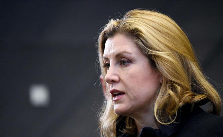 Britain Defence Minister Penny Mordaunt
