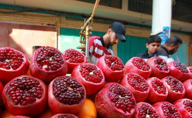 عصير الرمان الغني بـ'البوليفينول' 