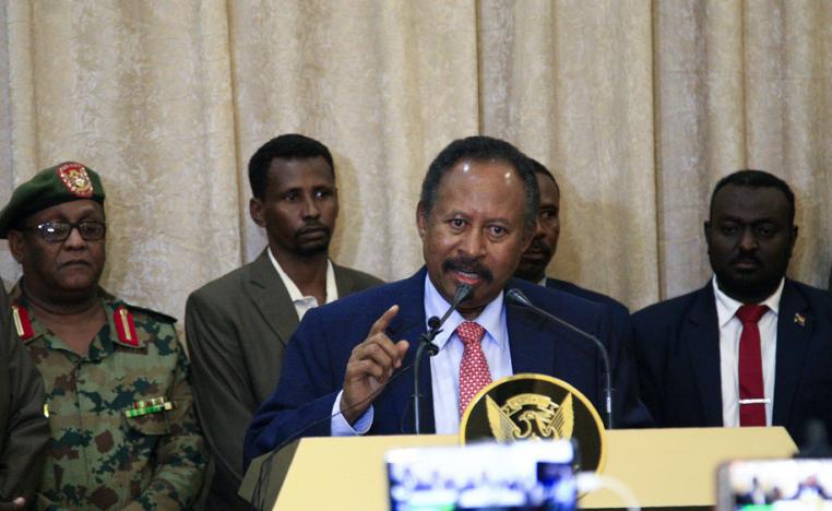 رئيس الوزراء السوداني الجديد  عبدالله حمدوك