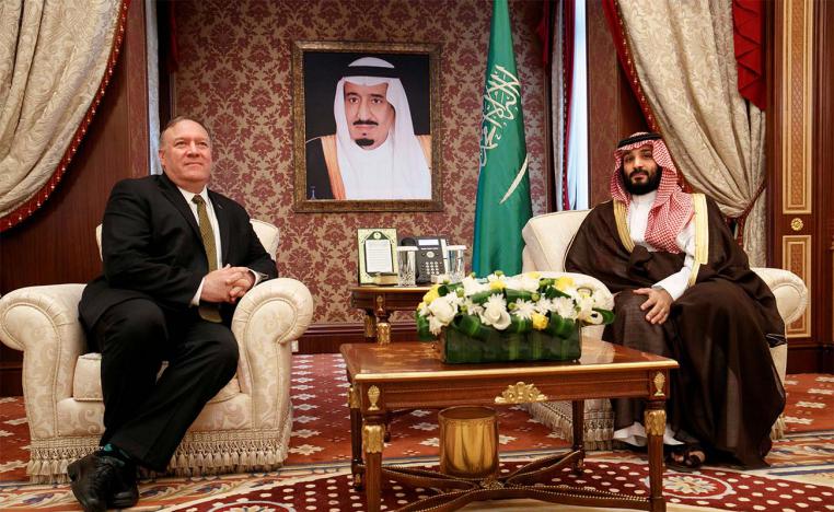 US Secretary of State Mike Pompeo last met with Saudi Crown Prince Mohammed bin Salman in June at Al Salam Palace in Jeddah