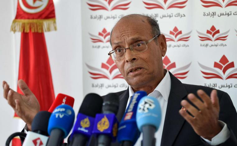 المرشح الرئاسي المنصف المرزوقي