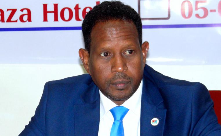Mayor of Mogadishu Abdirahman Omar Osman