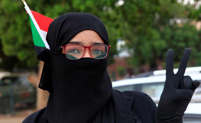 Celebrations were held on the streets of Khartoum Sunday