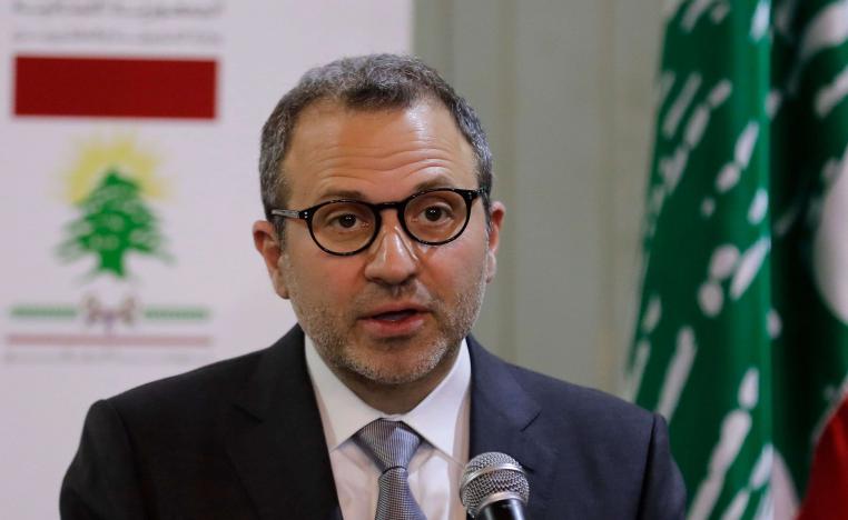 وزير الخارجية اللبناني جبران باسيل