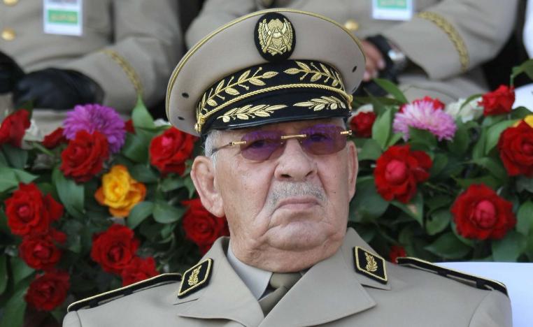 الفريق أحمد قايد صالح رئيس أركان الجيش الجزائري