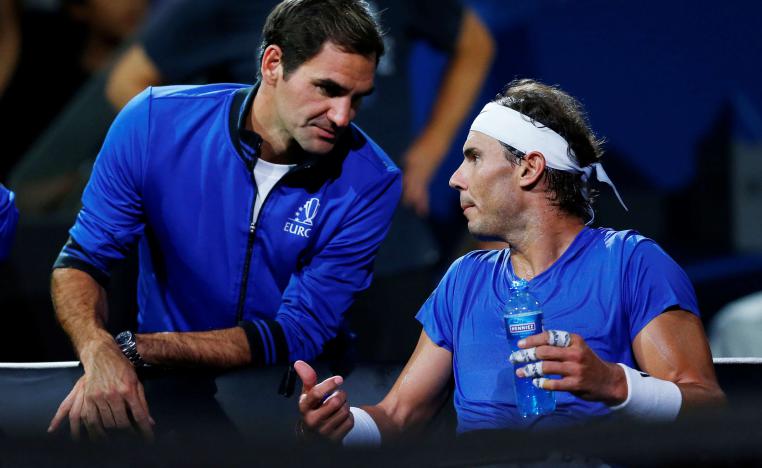 فيدرر ونادال يمنحان أوروبا التقدم 7-5