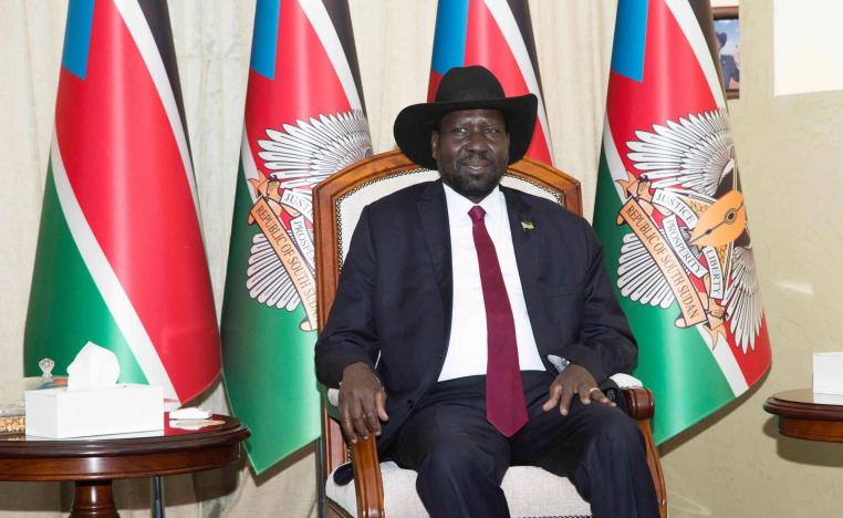 رئيس دولة جنوب السودان سلفاكير ميارديت 