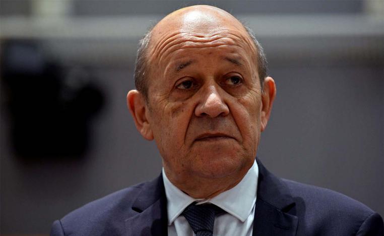 French Foreign Minister Jean-Yves Le Drian 