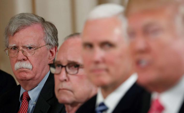 مستشار الأمن القومي الأميركي المقال جون بولتون 