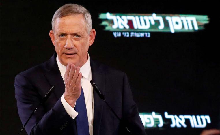Benny Gantz, a former Israeli armed forces chief and head of Israel Resilience party