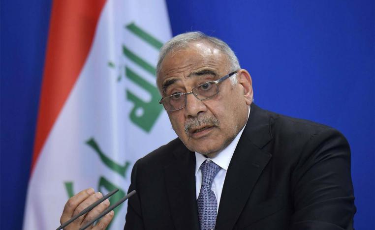 Iraqi Prime Minister Adel Abdul Mahdi 