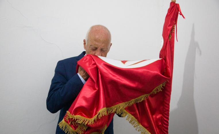 المرشح الرئاسي قيس سعيد