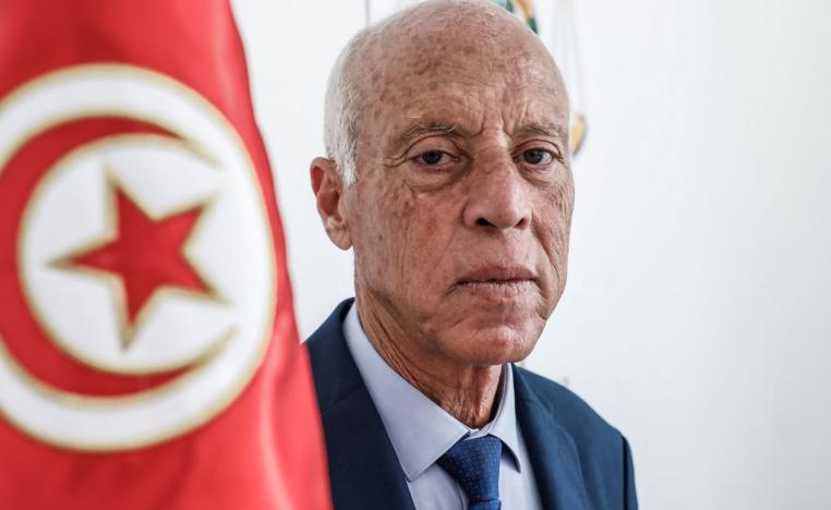 Independent presidential candidate Kais Saied, Tunisian jurist and professor of constitutional law