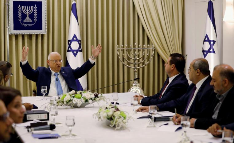 The two men are due to meet again with President Reuven Rivlin on Wednesday