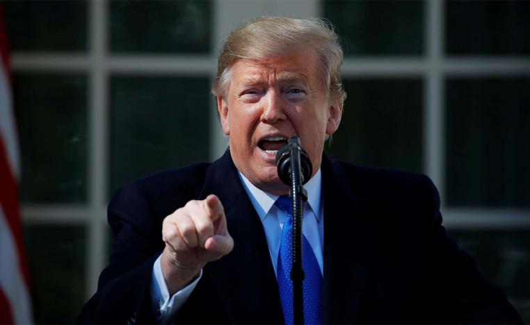 US President Donald Trump 