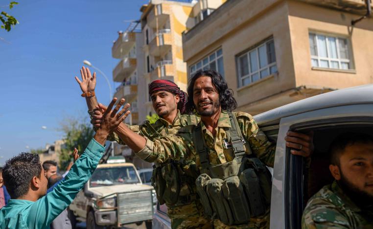 أردوغان يسمي القوات التركية التي دخلت سوريا وفي مقدمتها متشددي "الجيش المحمدي"
