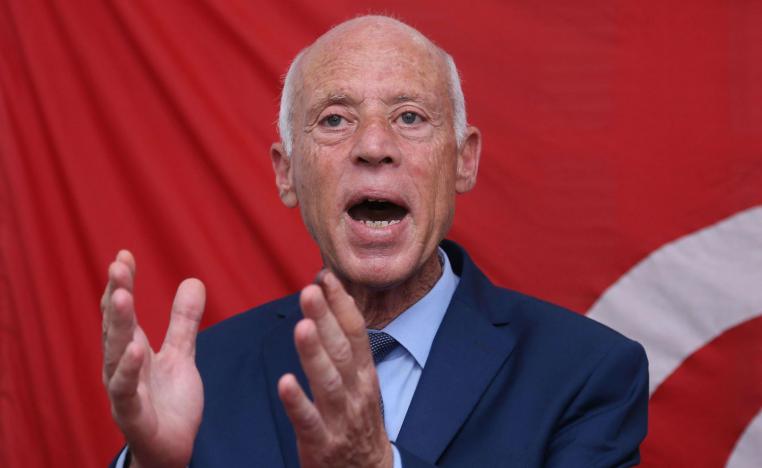 المرشح الرئاسي قيس سعيد