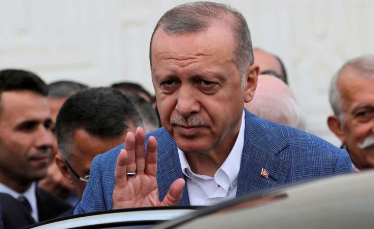 الرئيس التركي رجب طيب اردوغان