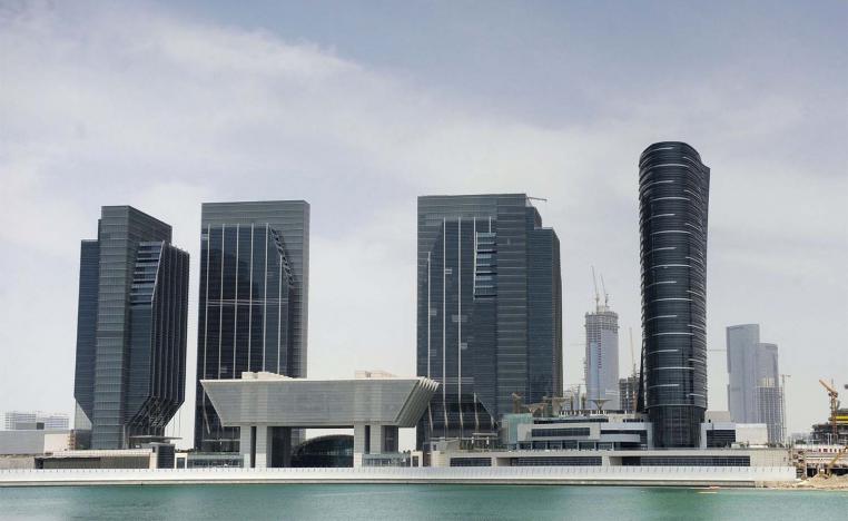 Abu Dhabi's central business district 