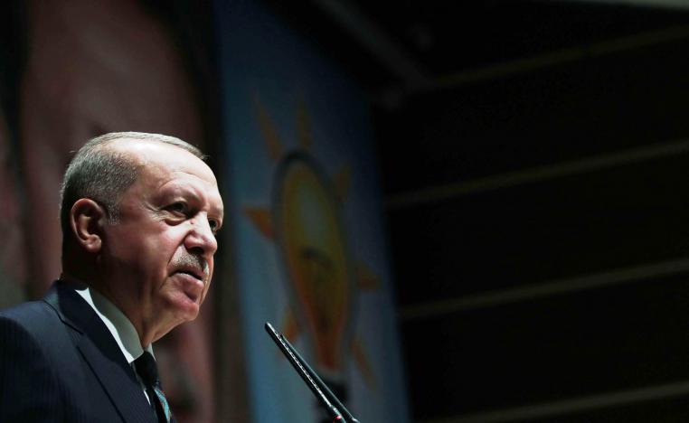 الرئيس التركي رجب طيب أردوغان