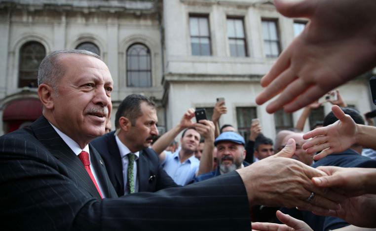 الرئيس التركي رجب طيب أردوغان