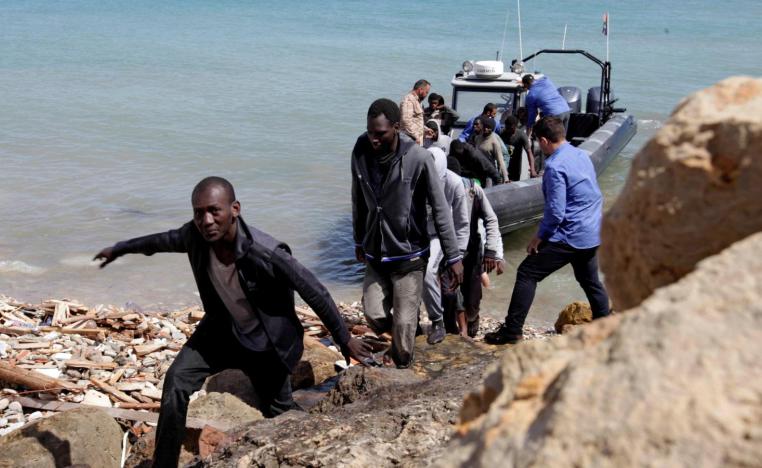 المهاجرون غير الشرعيين في ليبيا