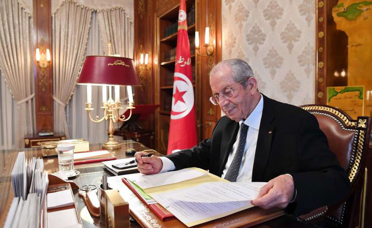 الرئيس التونسي محمد الناصر